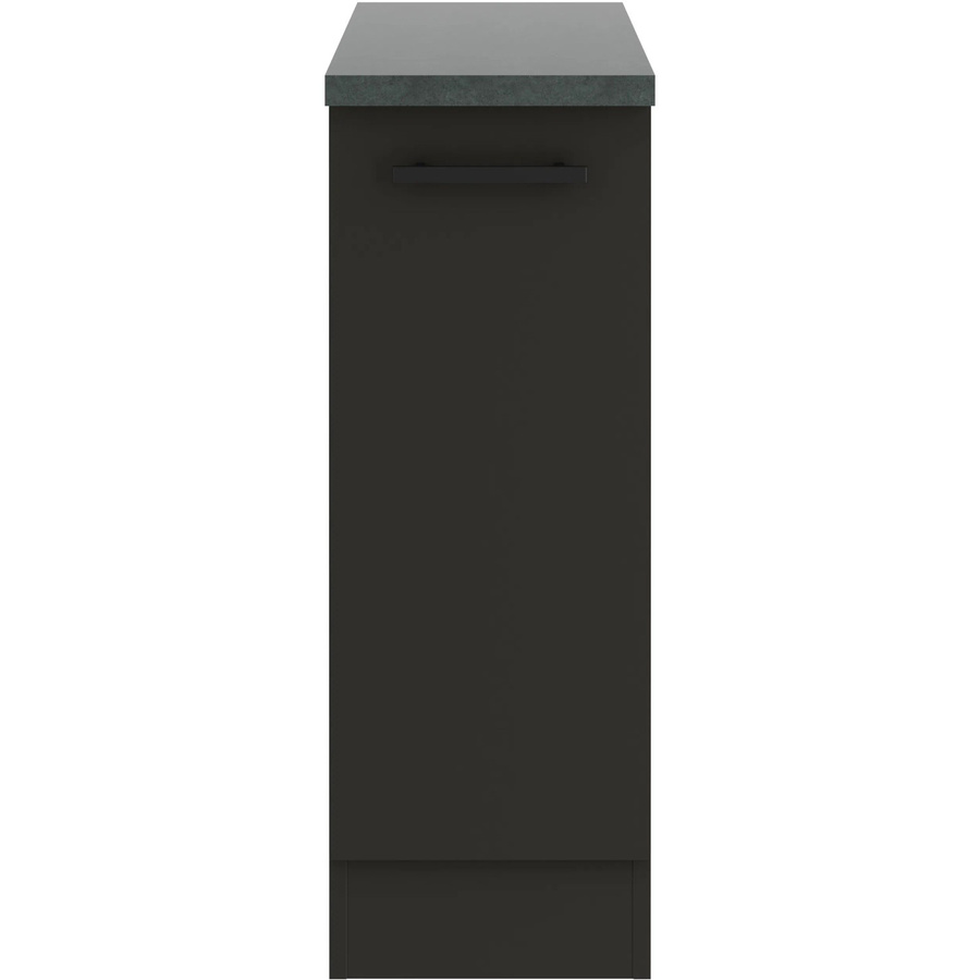 OPTIFIT Madrid420 Küchen-Unterschrank in Anthrazit Matt mit modernem Design aus melaminbeschichteter Qualitätsspanplatte, Breite: 30 cm - Bild 2