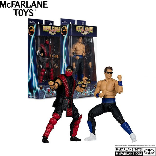 Mcfarlane Toys Mortal Kombat Johnny Cage/Ermac Actionfigur, ab 14 Jahren - Bild 1