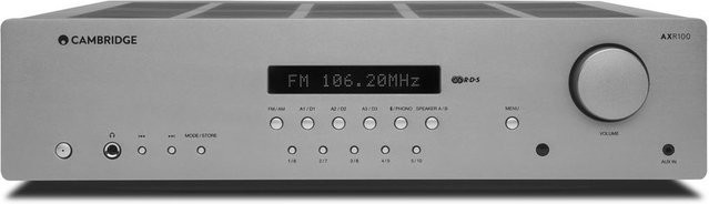 Cambridge Audio AXR100 Receiver Lunar Grau mit Bluetooth und 3,5 mm Klinkenanschluss - Bild 1