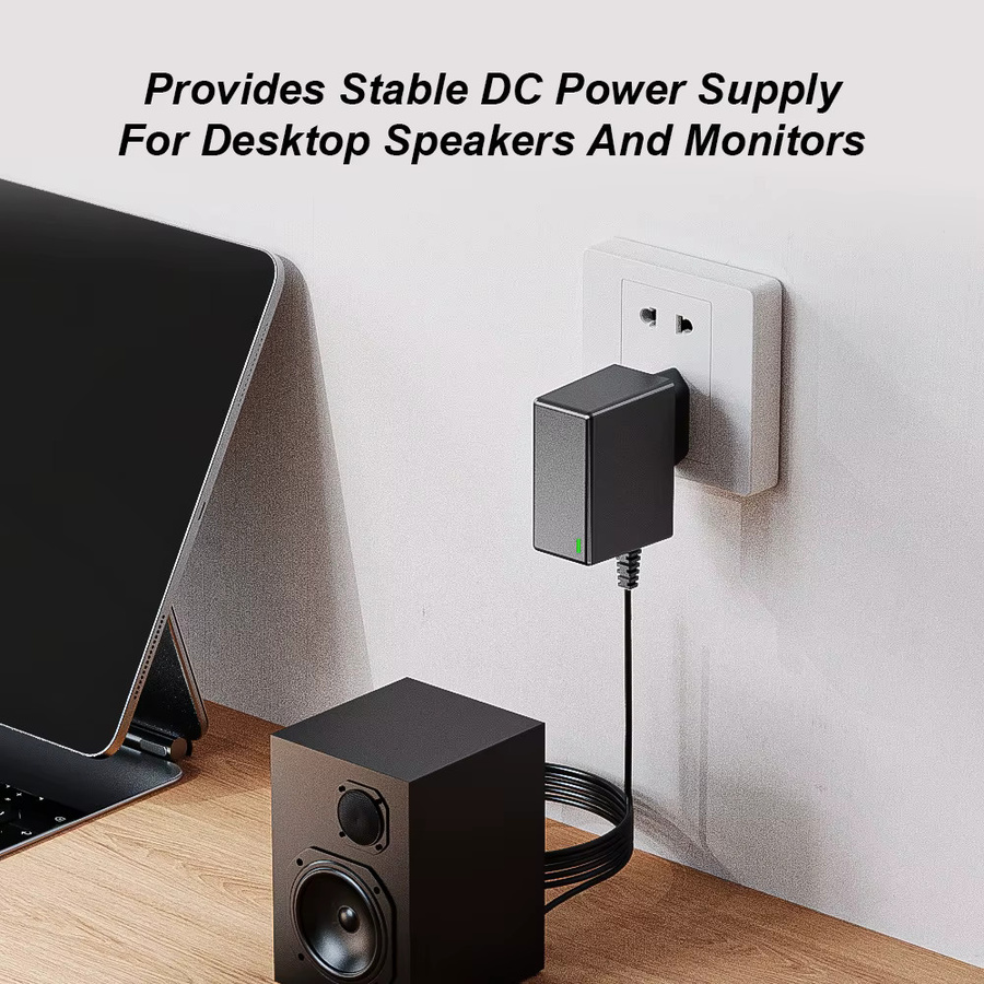 Schwarzes 5V 2A 10W Netzteil mit EU-Stecker als AC 100-240V zu DC Wandladegerät für CCTV-Kameras, LED-Streifen, Lautsprecher und Router - Bild 5