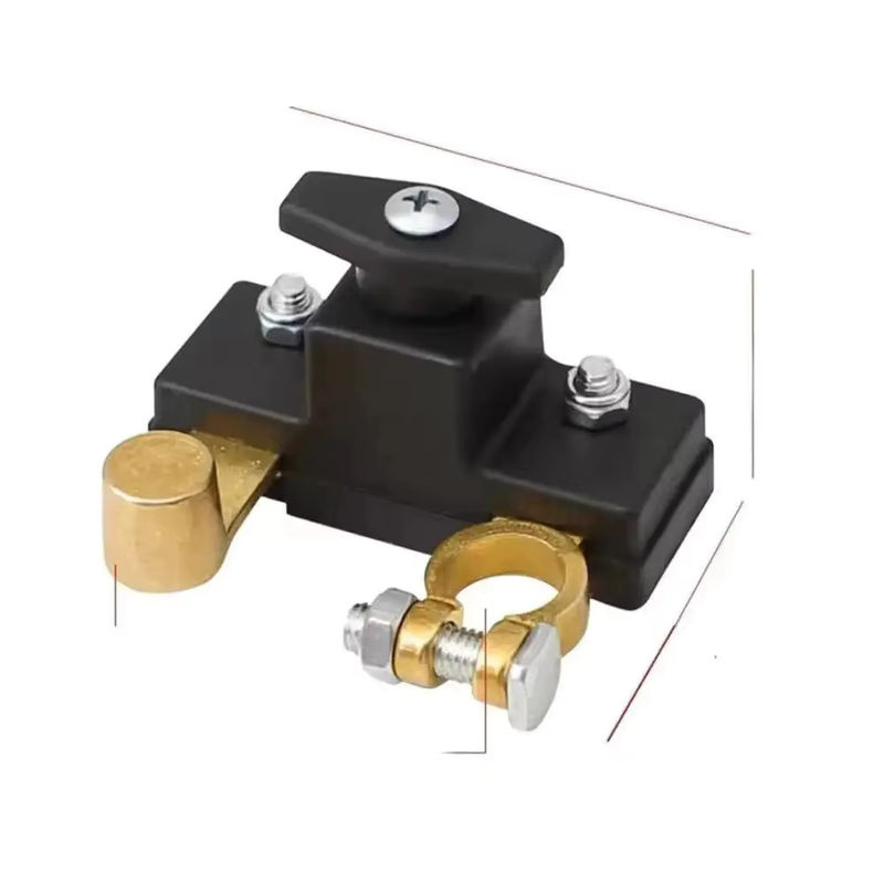 Batterie-Trennschalter für Auto und RV mit Messing-Partition in Gold oder Schwarz für 12V und 24V - Bild 7