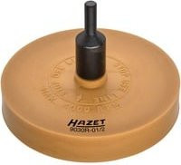 Hazet Radierscheibe 9030R-01/2 in Orange, Durchmesser: 89 mm - Bild 1