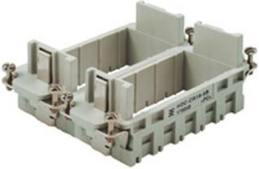 Weidmüller Rahmen HDC-CR16-5S-2 GR in Grau, 5 Stück - Bild 1