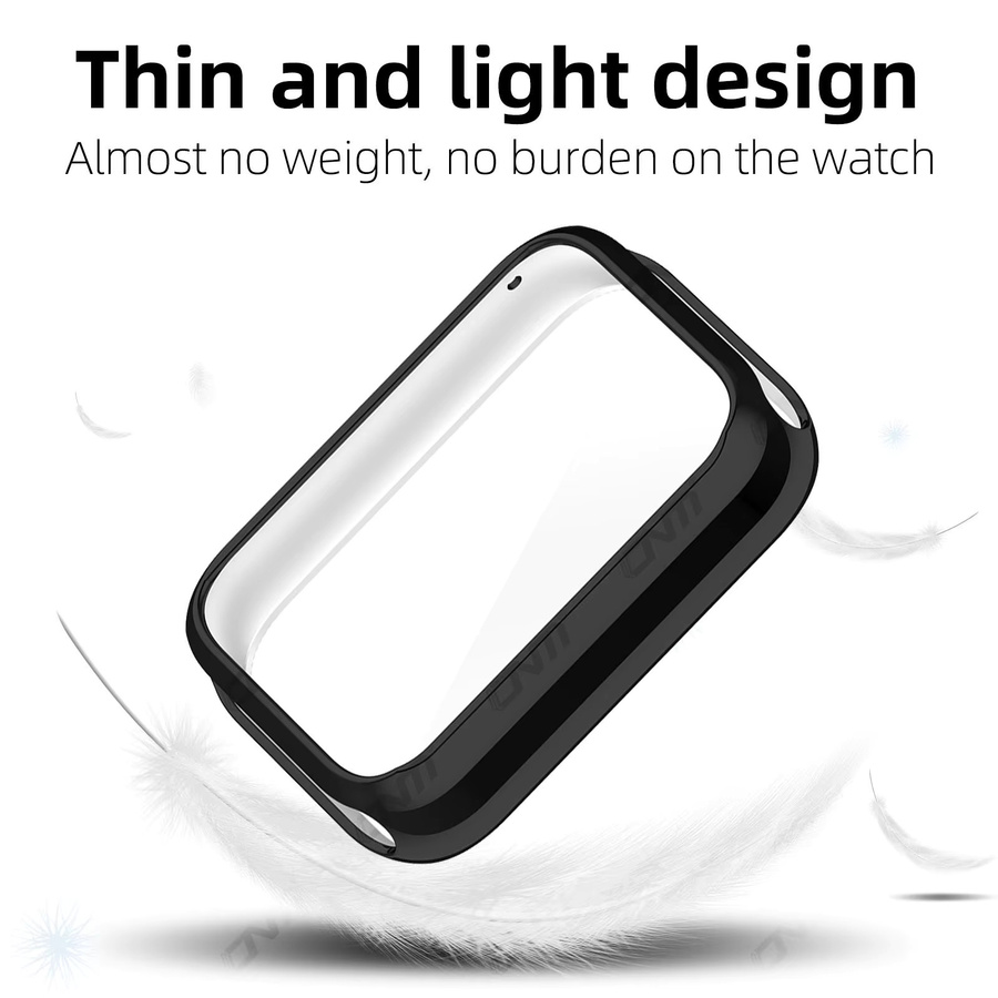 Xiaomi Mi Band 9 Pro Schutzhülle aus weichem TPU mit Displayschutzfolie und Stoßstangenabdeckung in Grün - Bild 4