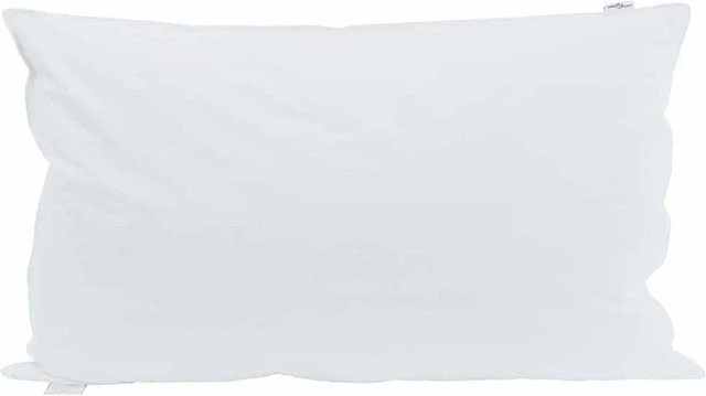 vidaXL Kopfkissen mit Federfüllung in Weiß, B/H: 40 x 80 cm - Bild 1