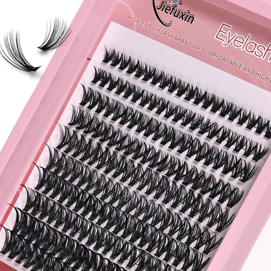 BLL.cf Wimpern Cluster Wispy Lashes, 8-16mm, D Curling, 200 Stück - Bild 4