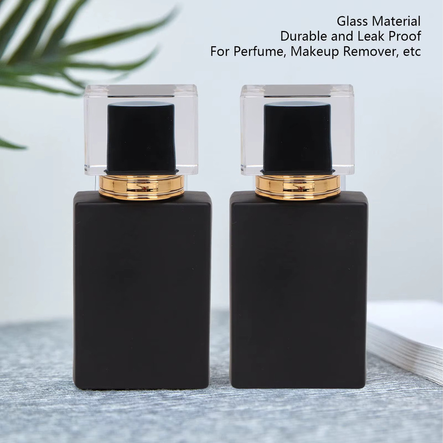 2 Stück Parfümzerstäuber aus mattiertem Glas, 50 ml, nachfüllbar - Bild 5