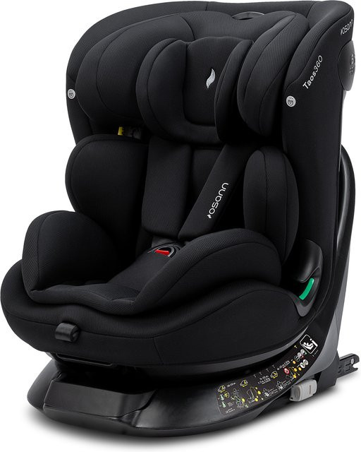 Osann Kinderautositz Taos360 in Schwarz mit 360 Grad Drehsitz und Rückwärtsfahrtfunktion - Bild 1