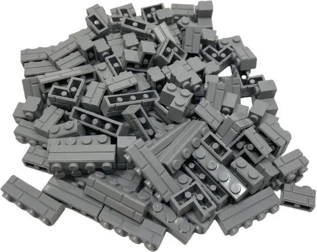 Wandblöcke MOC, Konstruktion, 120-teiliges Set, Kunststoff, ab 3 Jahren - Bild 1