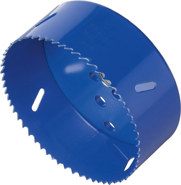 LUX-TOOLS Bi-Metall Lochsäge in Blau mit Ø 105 mm - Bild 1