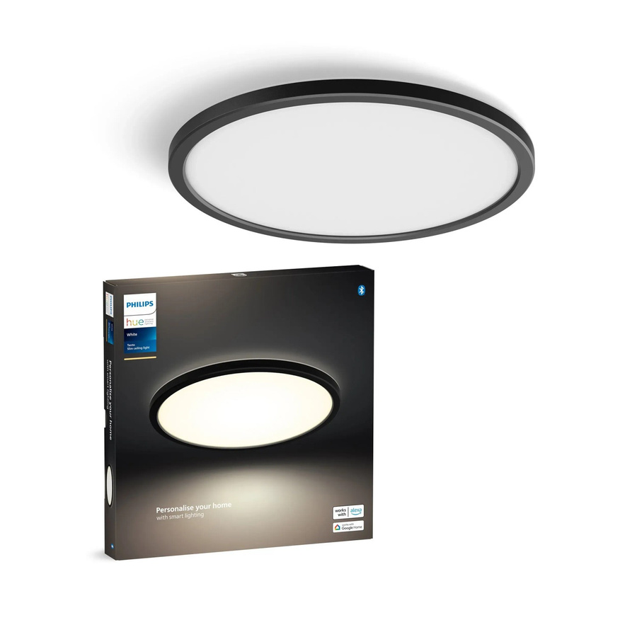 Philips Hue LED-Panel Tento White S Schwarz Rund Durchmesser: 29,1 cm - Bild 2