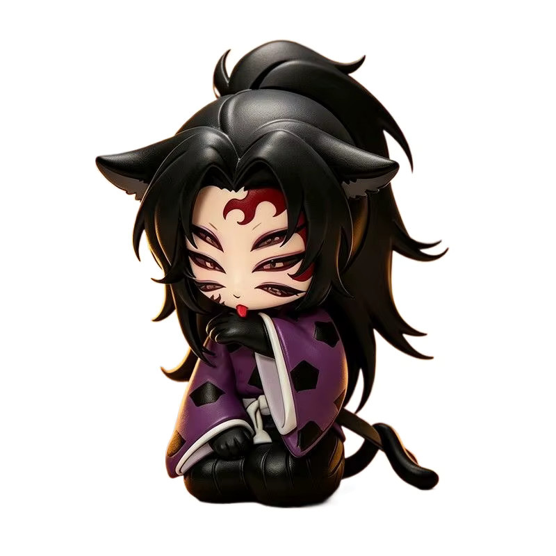 Bandai Demon Slayer Kokushibo Chibi-Figur, PVC-Modell, Einzelfigur - Bild 3