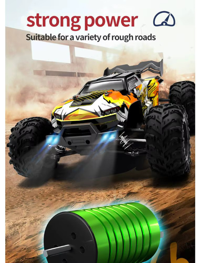 X-Verse 16101 16102 4WD RC Auto, 1:16, mit LED-Licht, ferngesteuert - Bild 3
