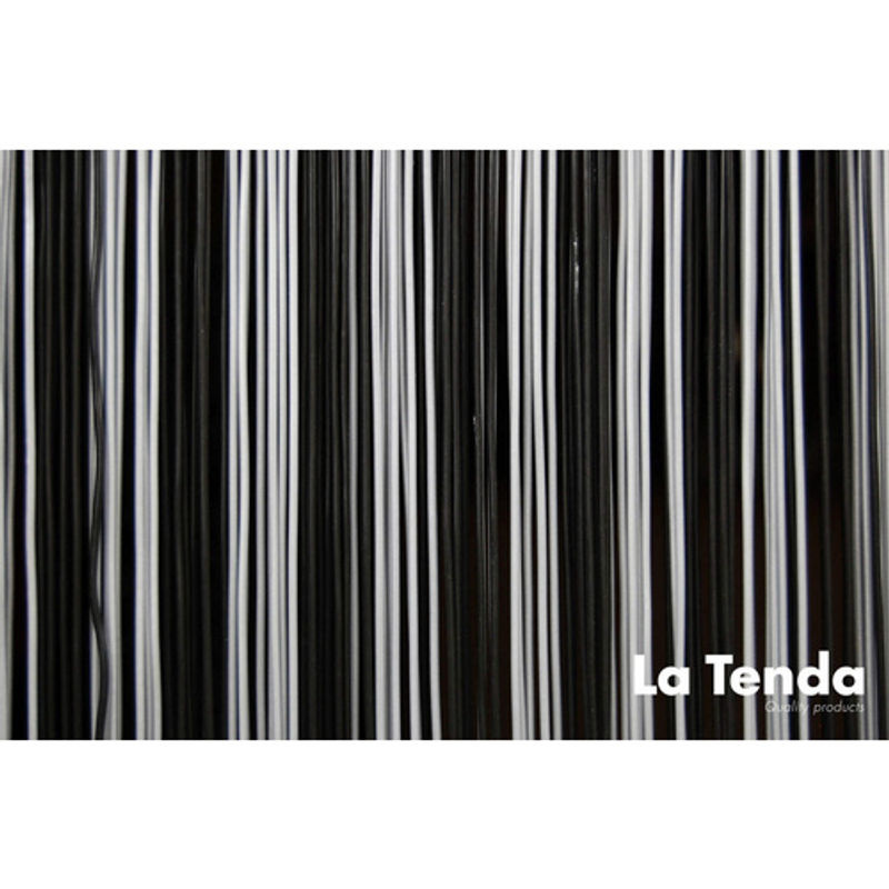 La Tenda Türvorhang schwarz-grau B/H: 100 x 230 cm - Bild 2