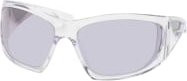 Givenchy GV 40051 I Sonnenbrille, Rechteckig, Vollrand, Kunststoff, Unisex, transparent, grey - Bild 1