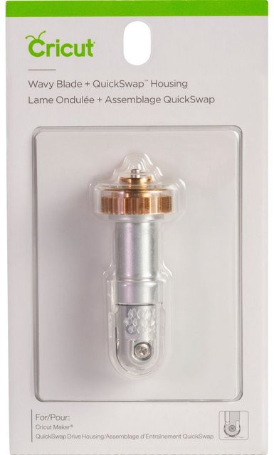 Cricut Quickswap Wellenklingen-Set aus Edelstahl in Silber - Bild 2