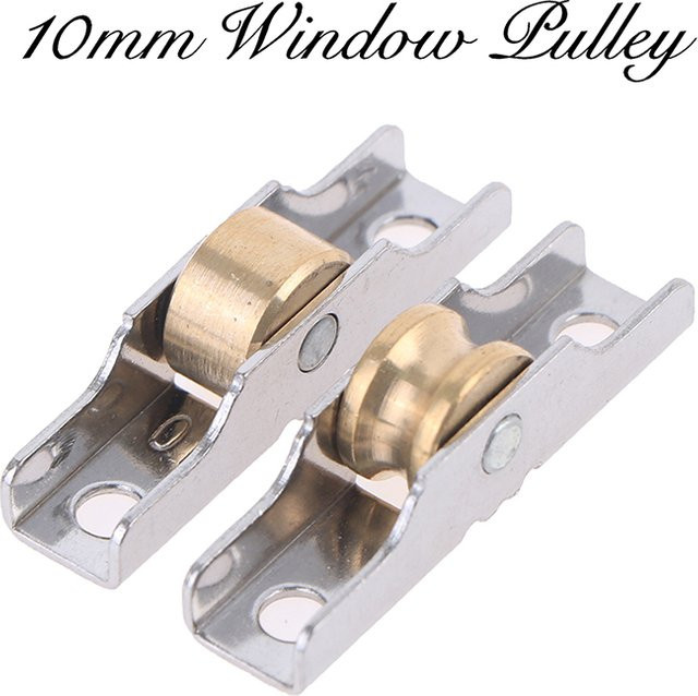 Edelstahl-Fensterrolle für Schiebetüren und Radschienen in Silber, 10 mm - Bild 1