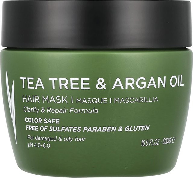 Luseta Beauty Haarmaske mit Teebaumöl und Arganöl, 500 ml - Bild 1