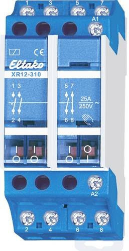 Eltako Installationsschütz XR12-310-230V mit 3 Schließern und 1 Öffner in Blau - Bild 1