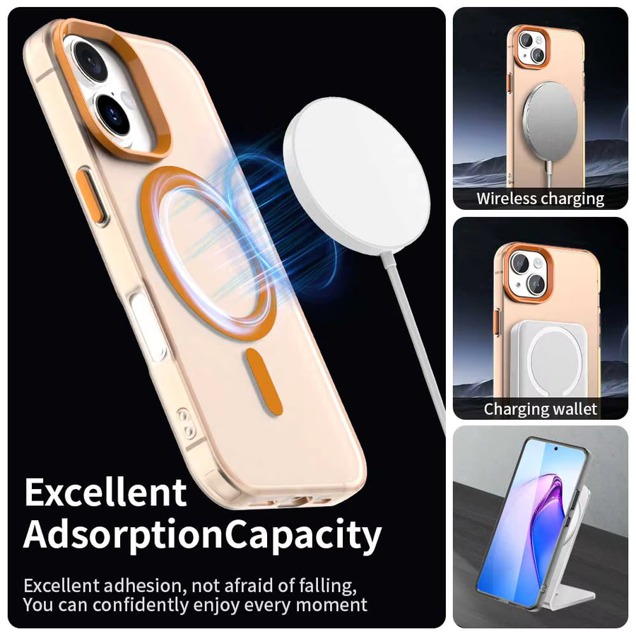 Transparentes Handycase CYYWN für iPhone 11 bis iPhone 17 Pro Max in Candy-Farben - Bild 2