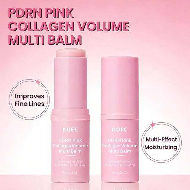 KOEC PDRN Pink Collagen Volume Multi Balm Stick, Kollagen, Gesicht - Bild 1