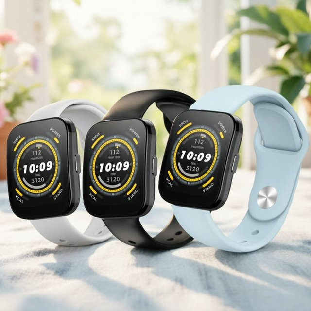 VATMENS Uhrenarmband Silikon, 22 mm, für Amazfit Bip 5 - Bild 1