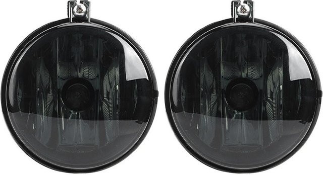 Koogeelife 2er Set Nebelscheinwerfer für die Frontstoßstange inklusive Schalter und Kabelbaum in Schwarz, passend für Chrysler Pacifica, Teilenummer 5182025AA - Bild 1
