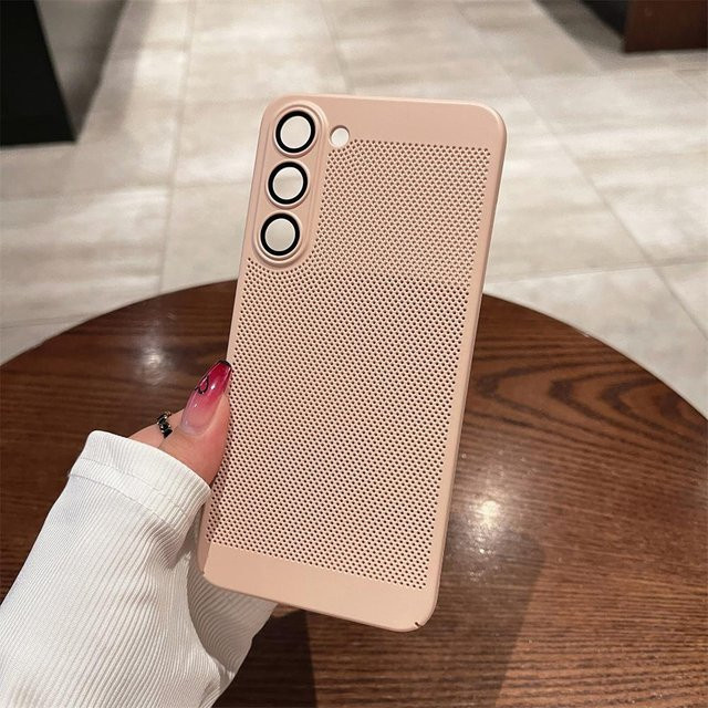 Wärmeableitende und stoßfeste Handyhülle für Samsung Galaxy S26 S25 S24 S23 S22 S21 Plus S20 FE Note 20 Ultra A54 A34 A24 in Pink - Bild 1