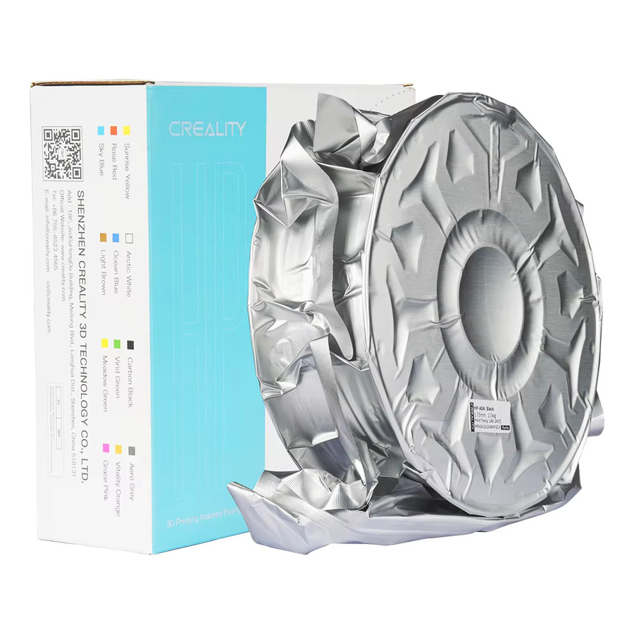 Creality HP ASA 3D-Drucker-Filament Schwarz, 1,75 mm Durchmesser, 1 kg pro Rolle, UV-beständig für FDM-Drucker - Bild 4