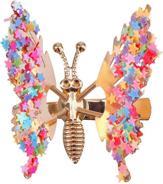 YULIN Haarspangen Schmetterling, Metall, Damen, Mädchen, 2 Stück/Set - Bild 1