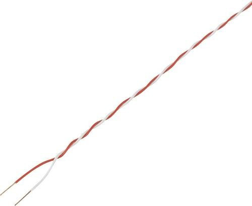 TRU Components Schaltdraht 2 x 0,20 mm² in Rot und Weiß, 20 m - Bild 1