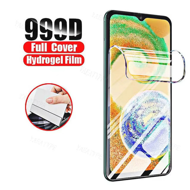 3er-Pack Hydrogel Displayschutzfolie für Samsung Galaxy S25 S24 S23 S22 Ultra Plus FE Note 20 A56 A55 A36 A26 A16 5G, transparent - Bild 6