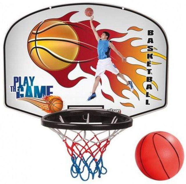 Pilsan Kinder Basketballkorb schwarz ab 3 Jahren - Bild 1