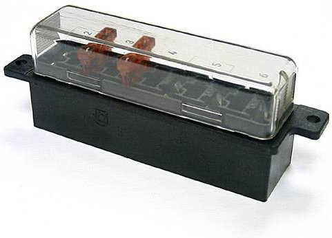 IMaXX blade fuse holder normOTO H1275 Sicherungsadapter Schwarz Transparent - Bild 1