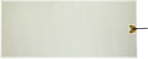 Thermo TECH Polyester Heizfolie selbstklebend 230 V/AC 35W IPX4 Weiß B: 30 cm, L: 70 cm - Bild 1