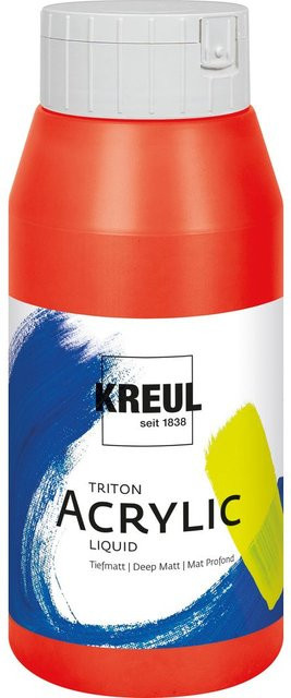 KREUL Triton Acrylfarbe Liquid in Zinnoberrot - Bild 1