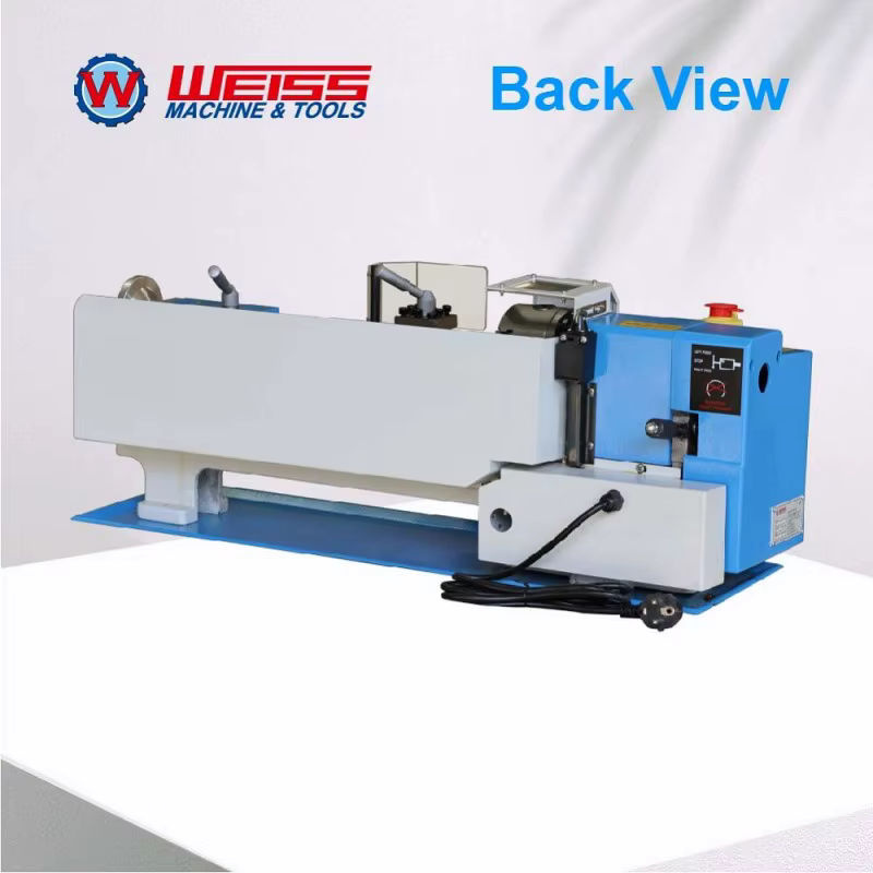 WEISS WBL1835 Tischmetalldrehmaschine in Weiß und Blau mit 750 W, variabler Geschwindigkeit 0–2250 U/min und 32 mm Spindelbohrung - Bild 5