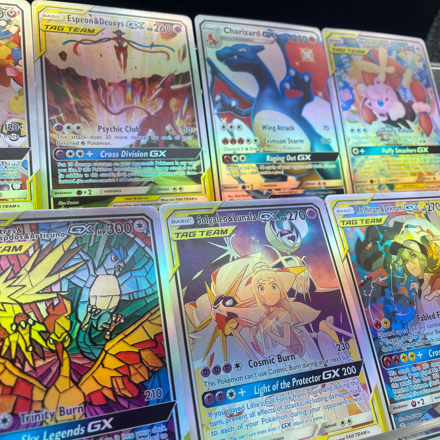 Keeppley Pokémon DIY Anime Regenbogen Seltene Karte, Sammelkarte, Englisch - Bild 3