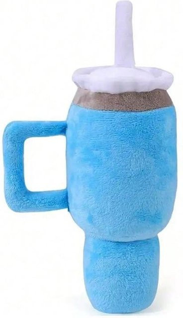YJSTY Tassendesign Haustier Hund, Quietschiges Plüschtier, blau, 1-teiliges Set - Bild 1