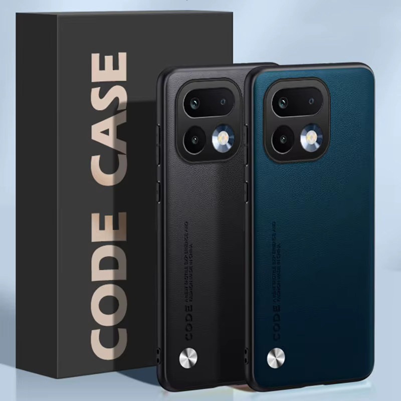 Aveuri Luxuriöse PU-Lederhülle für Realme 16 Pro Plus 5G als Silikon Vollschutz-Rückseitenabdeckung in Schwarz und Grün - Bild 1