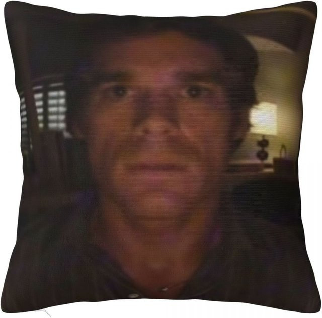 Kissenbezug Dexter Morgan Harrys Code CAUSAL quadratisch, braun, Breite: 40,64 cm - Bild 1