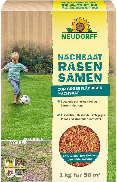 Neudorff Nachsaat-Rasensamen 1 kg - Bild 1