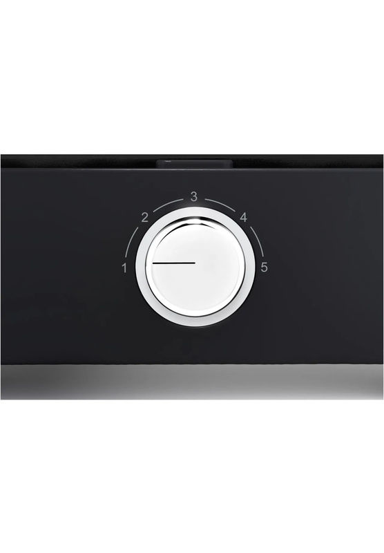 WMF Tischgrill mit flacher und gerippter Platte in Silber mit einstellbarem Thermostat und Antihaftbeschichtung - Bild 3