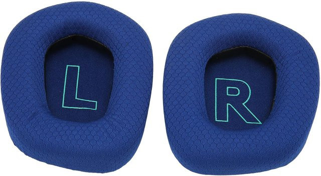 Logitech Ersatz-Ohrpolster für G733 Kopfhörer, blau, atmungsaktiv und elastisch - Bild 1