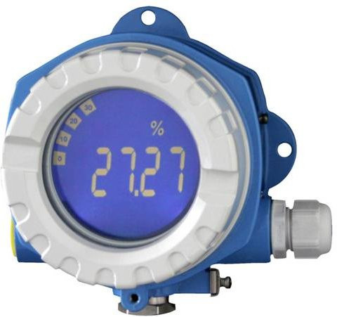 Endress+Hauser RIA14-ID3B Anzeige für Sensoren in Blau aus Edelstahl - Bild 1