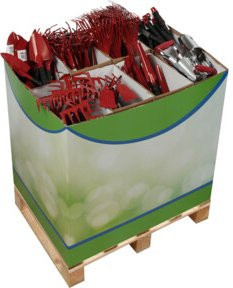 floraworld Kleingeräte Display mit Stielverlängerung-System aus Stahl - Bild 1