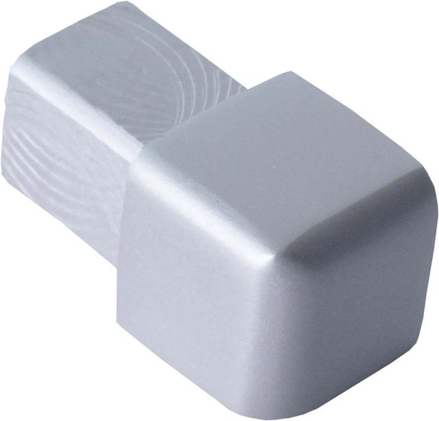 Dalsys Endstück für Quadratprofil 10mm aus Aluminium eloxiert in Silber Matt - Bild 1