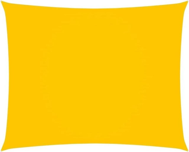 Furnicato Sonnensegel aus PU-beschichtetem Oxford-Gewebe, rechteckig, Gelb, Breite: 400 cm, Tiefe: 300 cm - Bild 1