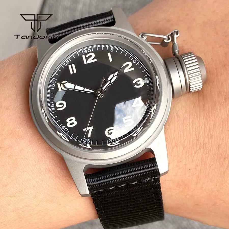 Tandorio Armbanduhr, Automatik, Edelstahl, 36 mm, Herren - Bild 2
