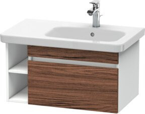 Duravit Waschtischunterschrank DuraStyle in Dunkelgrau und Weiß, B: 73 cm, T: 44,8 cm, 1 Auszug - Bild 1